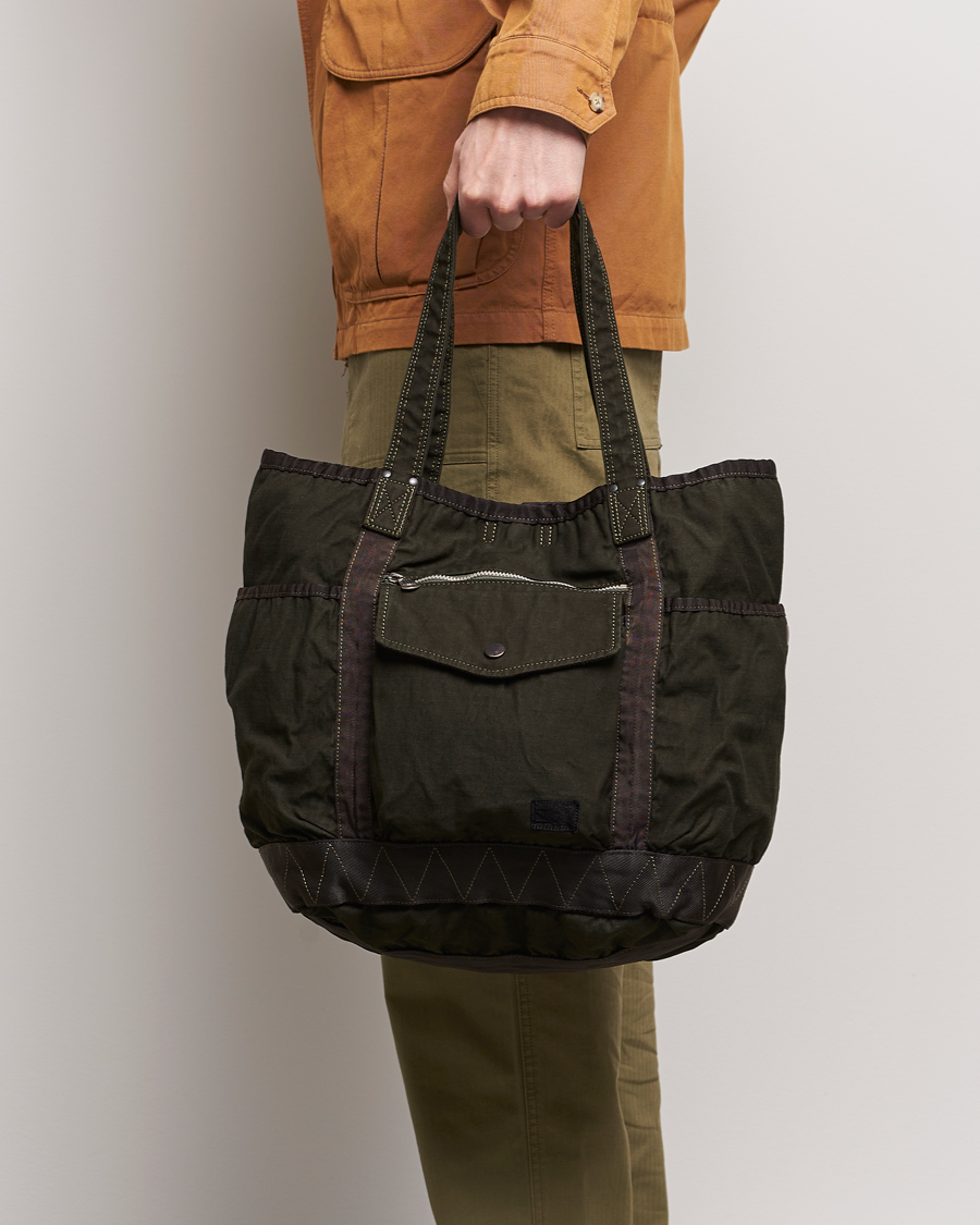 Men | Bags | Porter-Yoshida & Co. | Crag Tote Bag Khaki