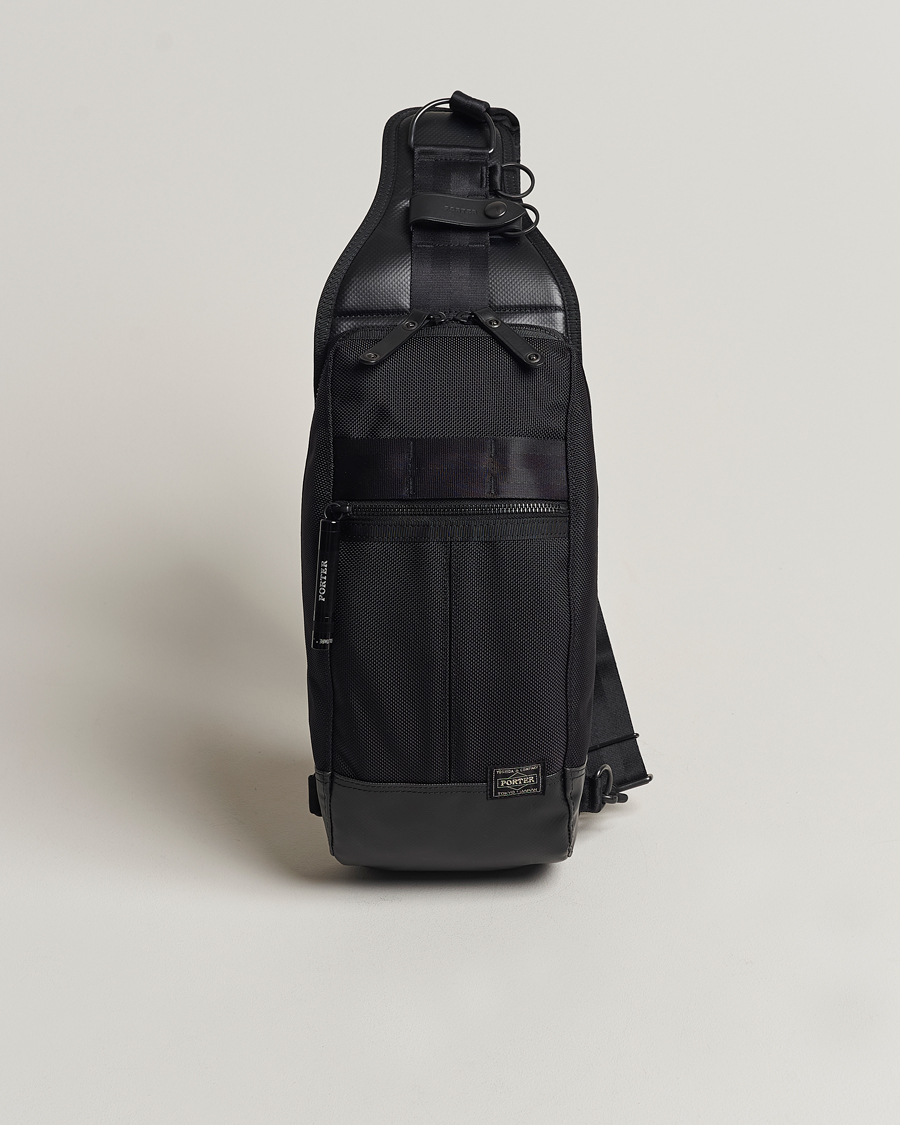 Men | Bags | Porter-Yoshida & Co. | Heat Sling Shoulder Bag Black