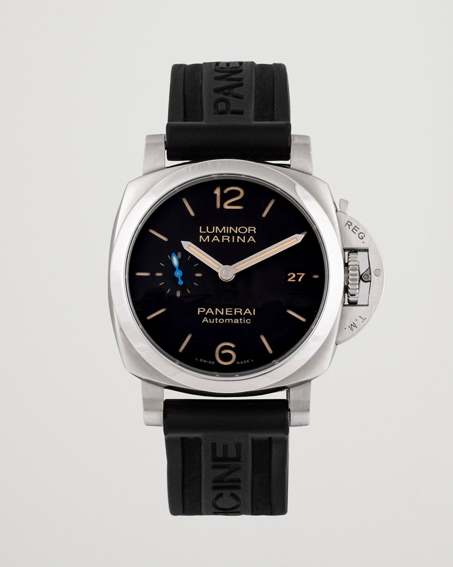 Men | Panerai Pre-Owned Luminor 1950 42 Marina PAM01392 Silver | Panerai Pre-Owned | Luminor 1950 42 Marina PAM01392 Silver
