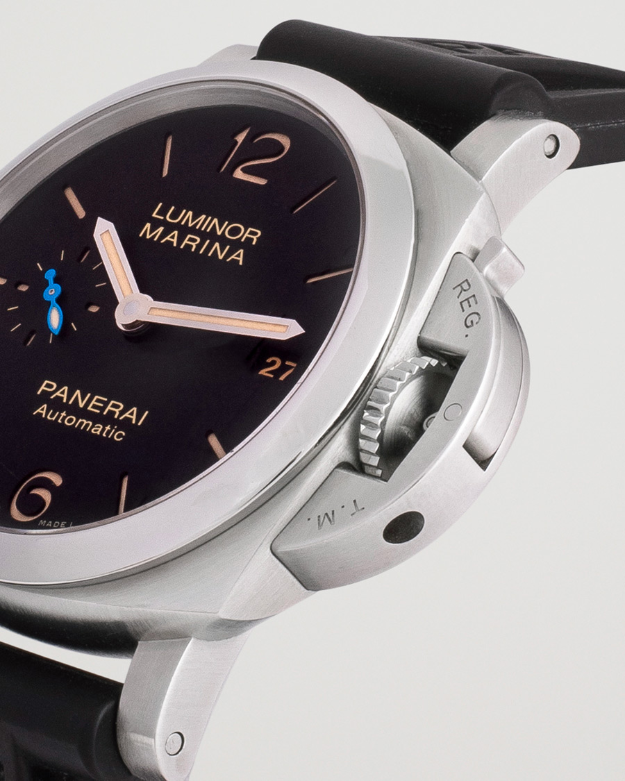 Men | Panerai Pre-Owned Luminor 1950 42 Marina PAM01392 Silver | Panerai Pre-Owned | Luminor 1950 42 Marina PAM01392 Silver
