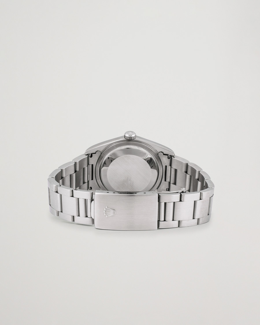Men | Rolex Pre-Owned Datejust 16200 Oystert Perpetual Steel Silver | Rolex Pre-Owned | Datejust 16200 Oystert Perpetual Steel Silver