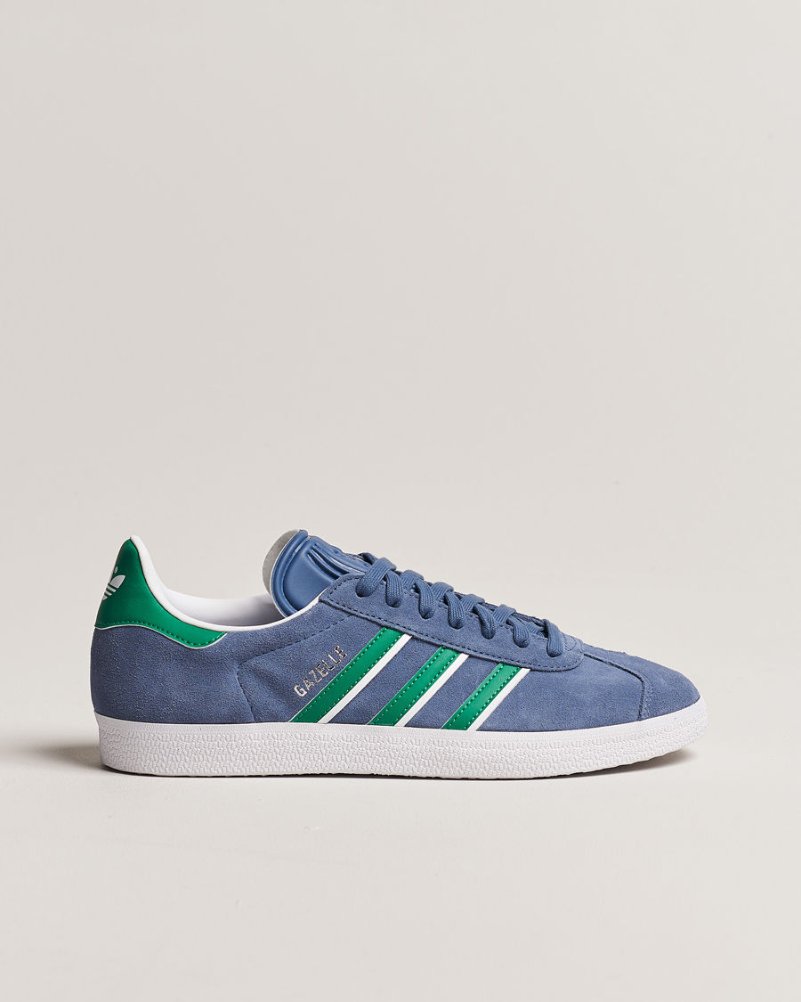 Men | adidas Originals Gazelle Sneaker Blue/Green | adidas Originals | Gazelle Sneaker Blue/Green