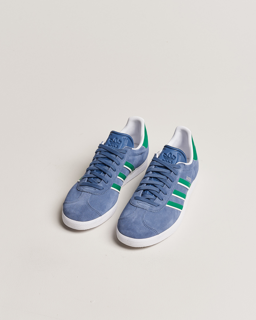 Men | adidas Originals Gazelle Sneaker Blue/Green | adidas Originals | Gazelle Sneaker Blue/Green