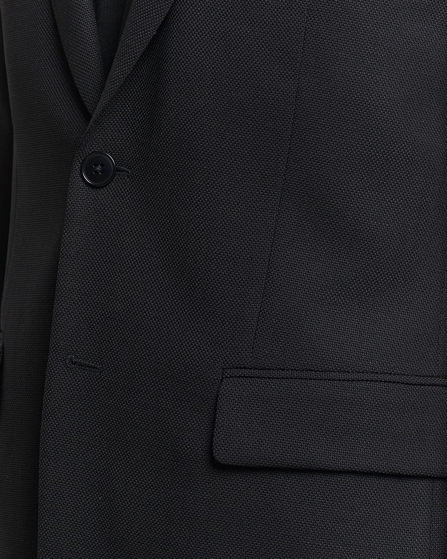 Men | Blazers | J.Lindeberg | Hopper Active Hopsack Blazer Black