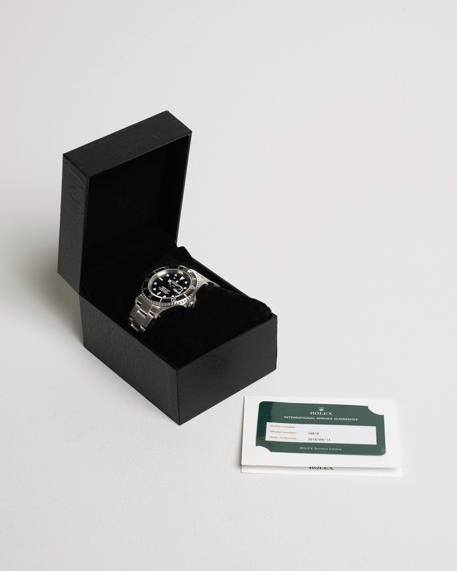 Men | Rolex Pre-Owned Submariner 16610 Oyster Perpetual Silver | Rolex Pre-Owned | Submariner 16610 Oyster Perpetual Silver