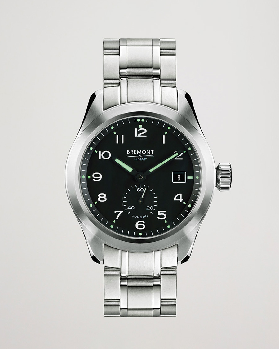 Men | Bremont Pre-Owned Broadsword 40mm Steel Bracelet Black Dial Silver | Bremont Pre-Owned | Broadsword 40mm Steel Bracelet Black Dial Silver
