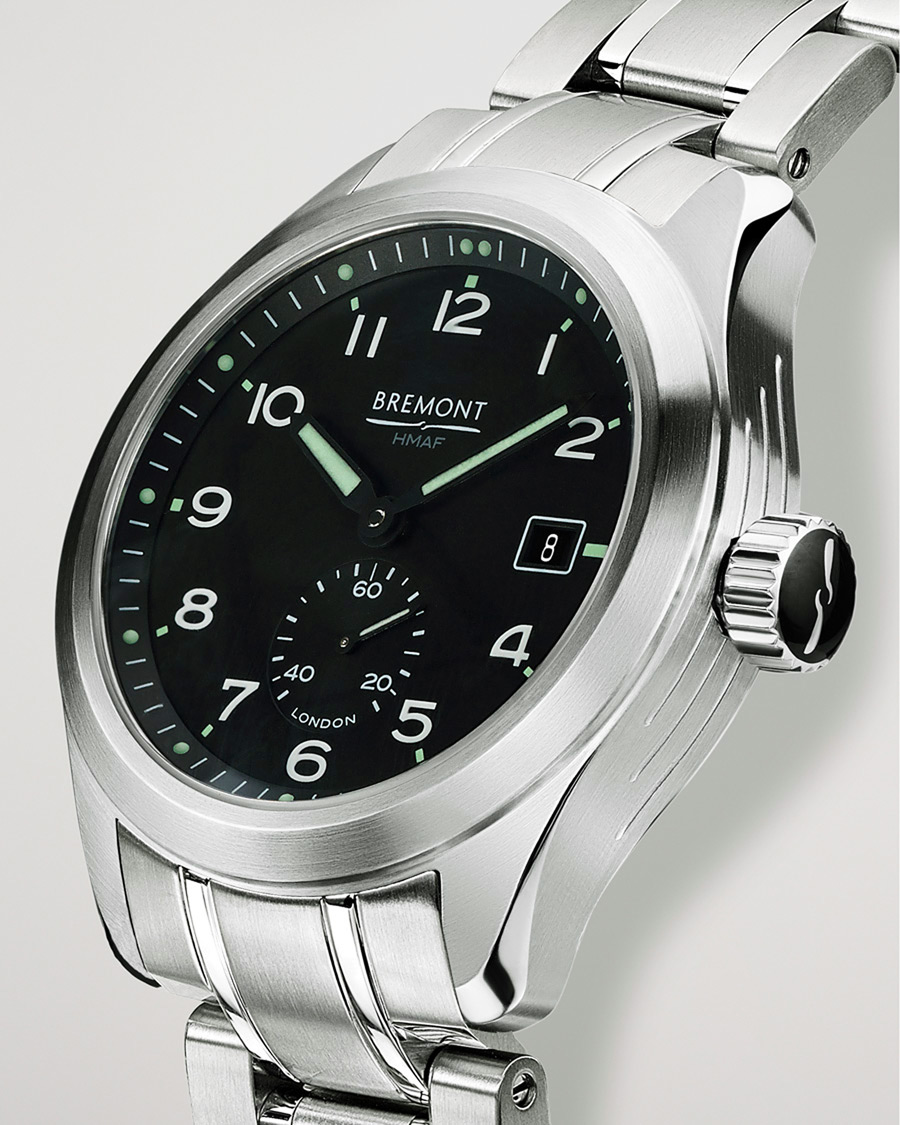 Men | Bremont Pre-Owned Broadsword 40mm Steel Bracelet Black Dial Silver | Bremont Pre-Owned | Broadsword 40mm Steel Bracelet Black Dial Silver