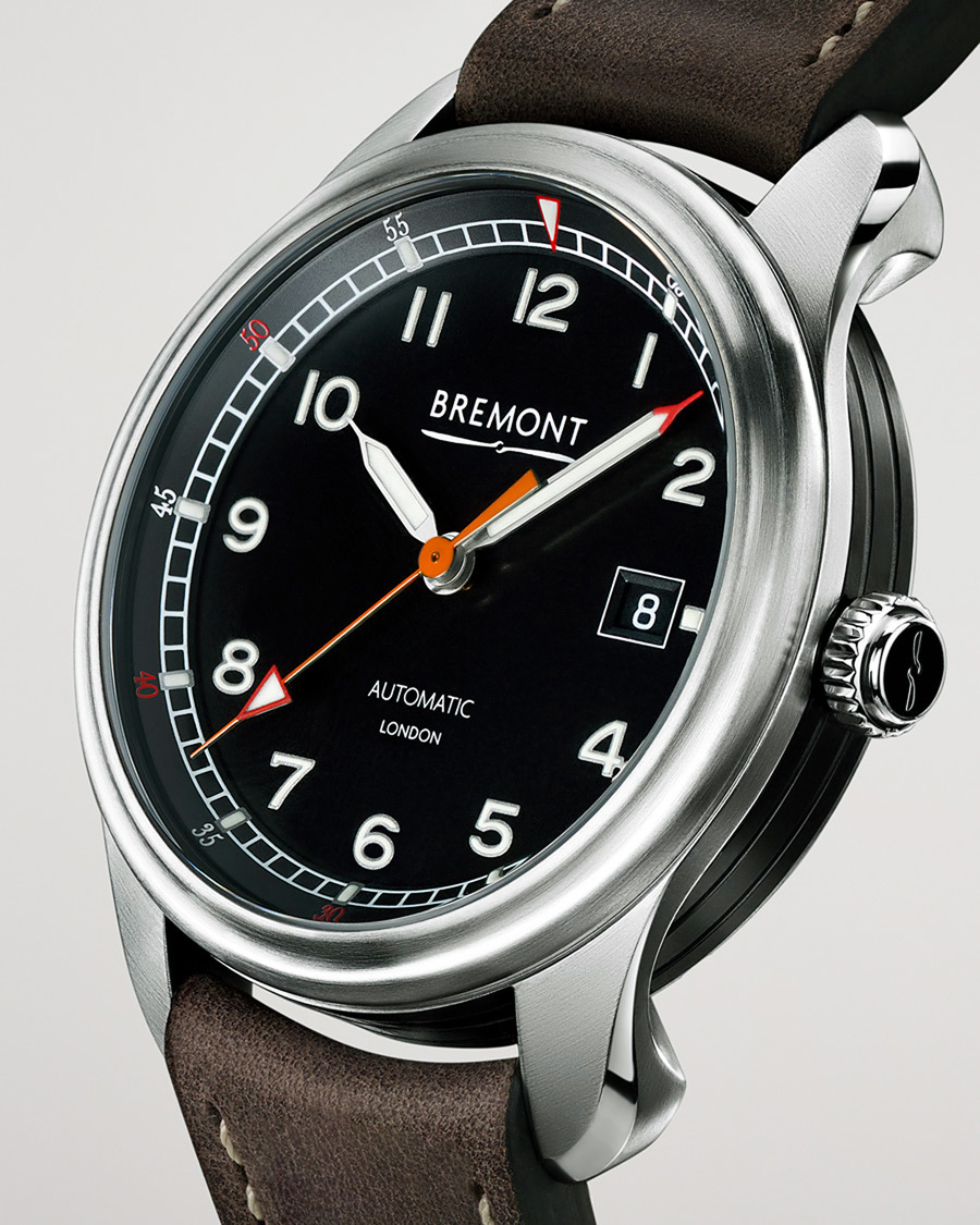 Men | Bremont Pre-Owned Airco Mach 1 40mm Black Dial Silver | Bremont Pre-Owned | Airco Mach 1 40mm Black Dial Silver