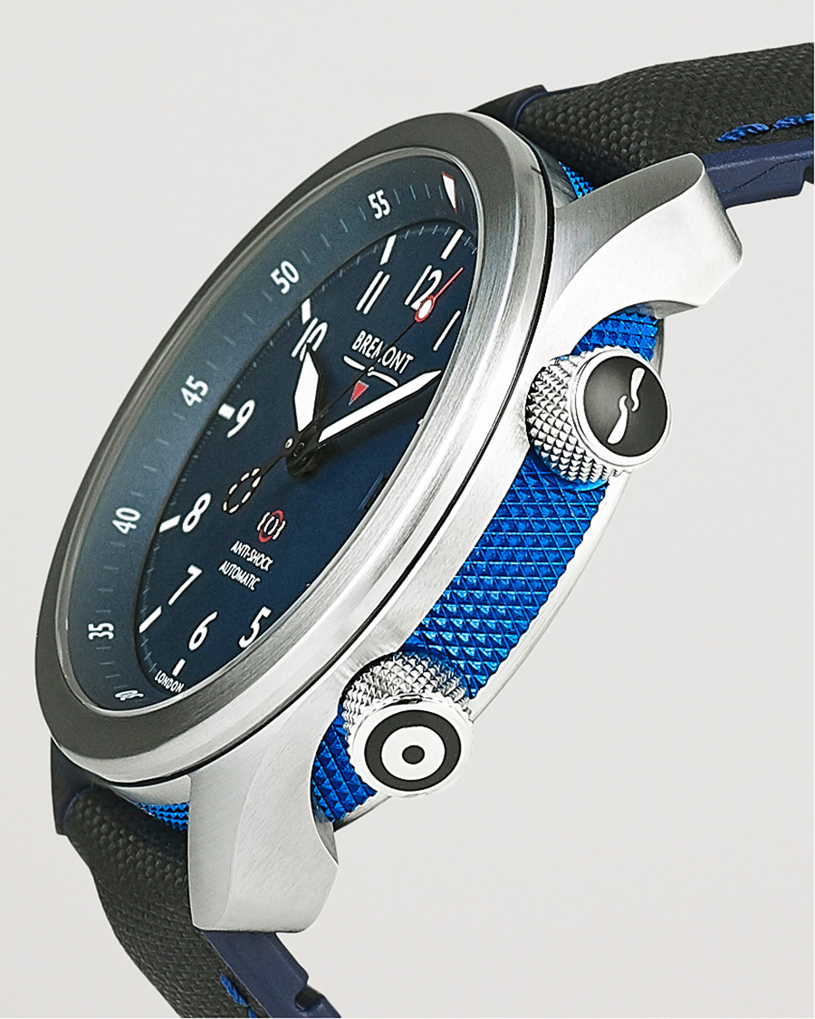 Men | Bremont Pre-Owned MBII Pilot Watch 43mm Blue Dial Silver | Bremont Pre-Owned | MBII Pilot Watch 43mm Blue Dial Silver
