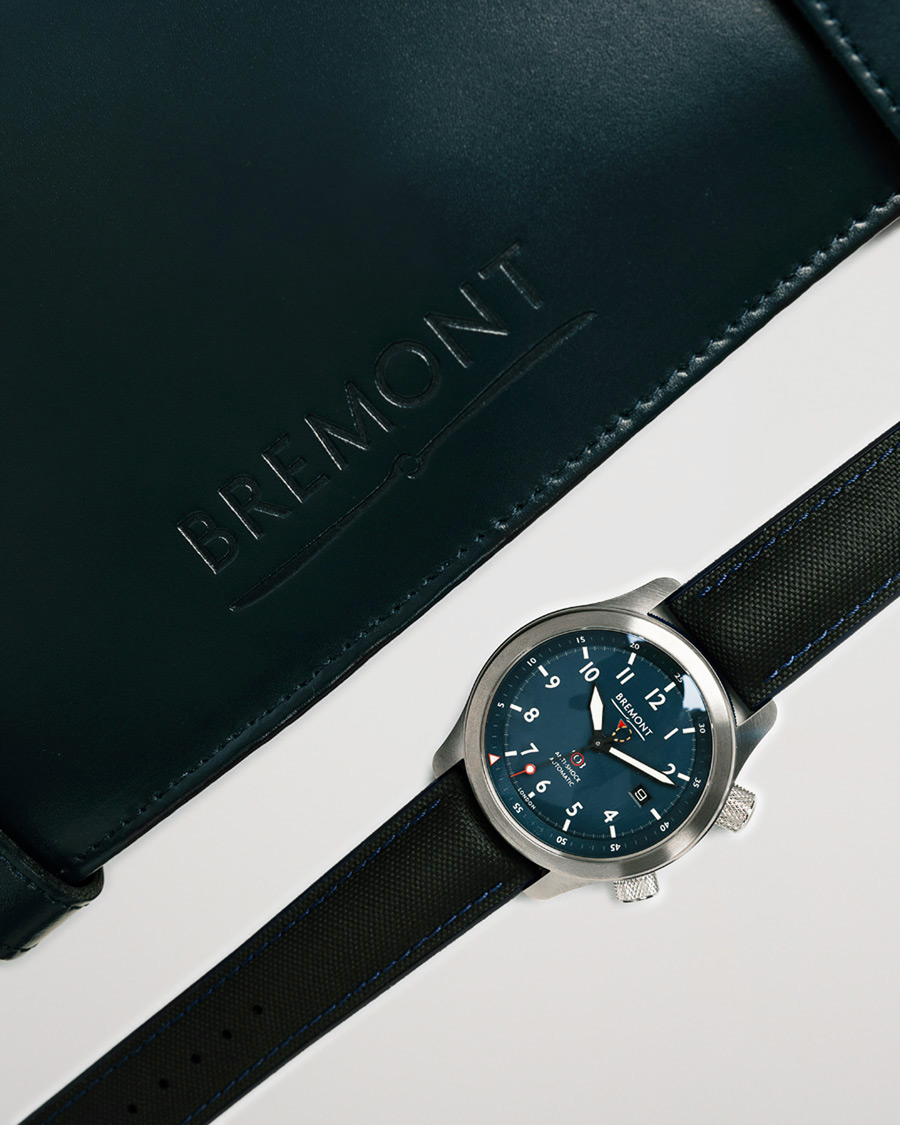 Men | Bremont Pre-Owned MBII Pilot Watch 43mm Blue Dial Silver | Bremont Pre-Owned | MBII Pilot Watch 43mm Blue Dial Silver
