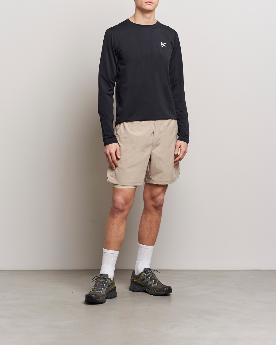 Men | T-Shirts | District Vision | Lightweight Long Sleeve T-Shirt Black