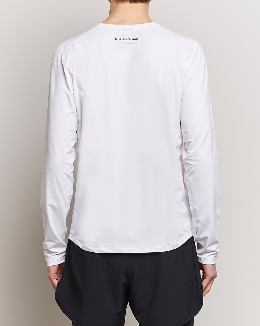Men | T-Shirts | District Vision | Lightweight Long Sleeve T-Shirt White