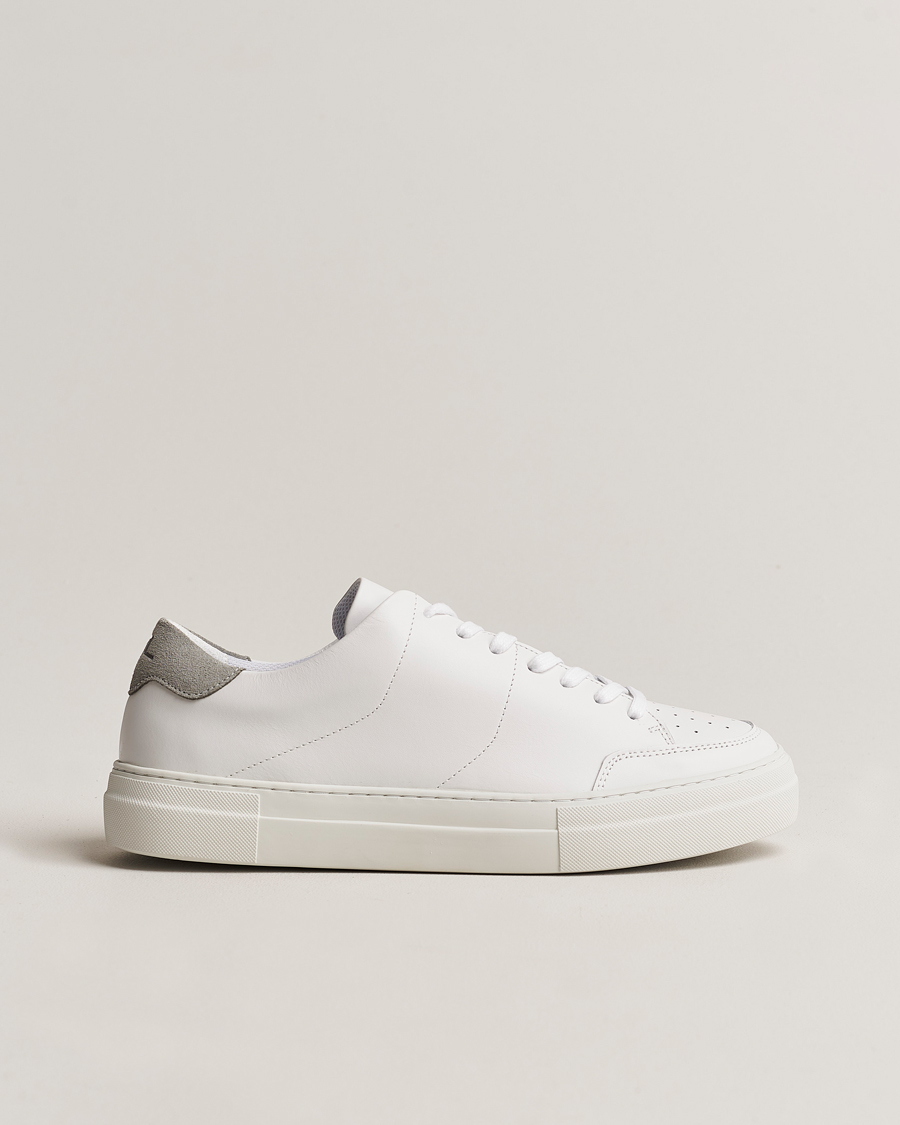 Men | Sneakers | J.Lindeberg | Art Signature Leather Sneaker White