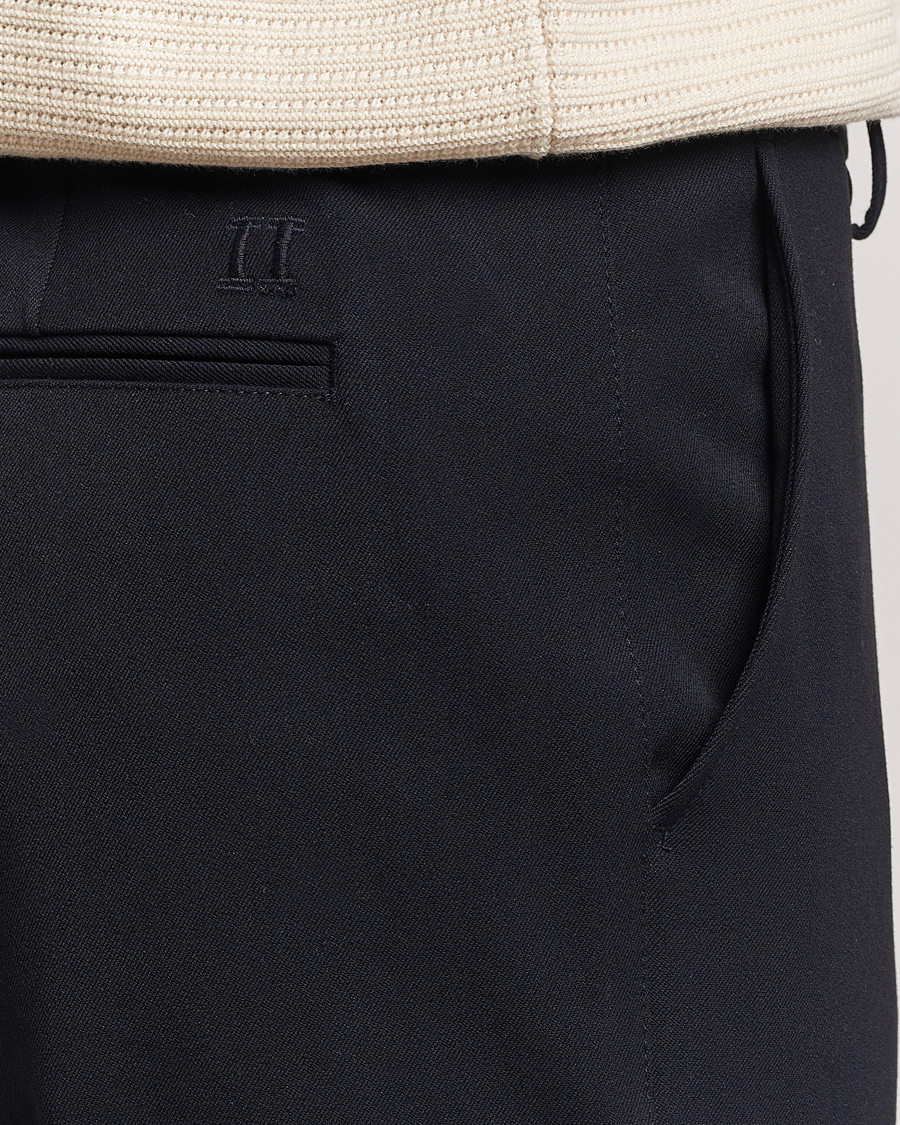 Men | Trousers | LES DEUX | Como Reg Suit Pants Navy