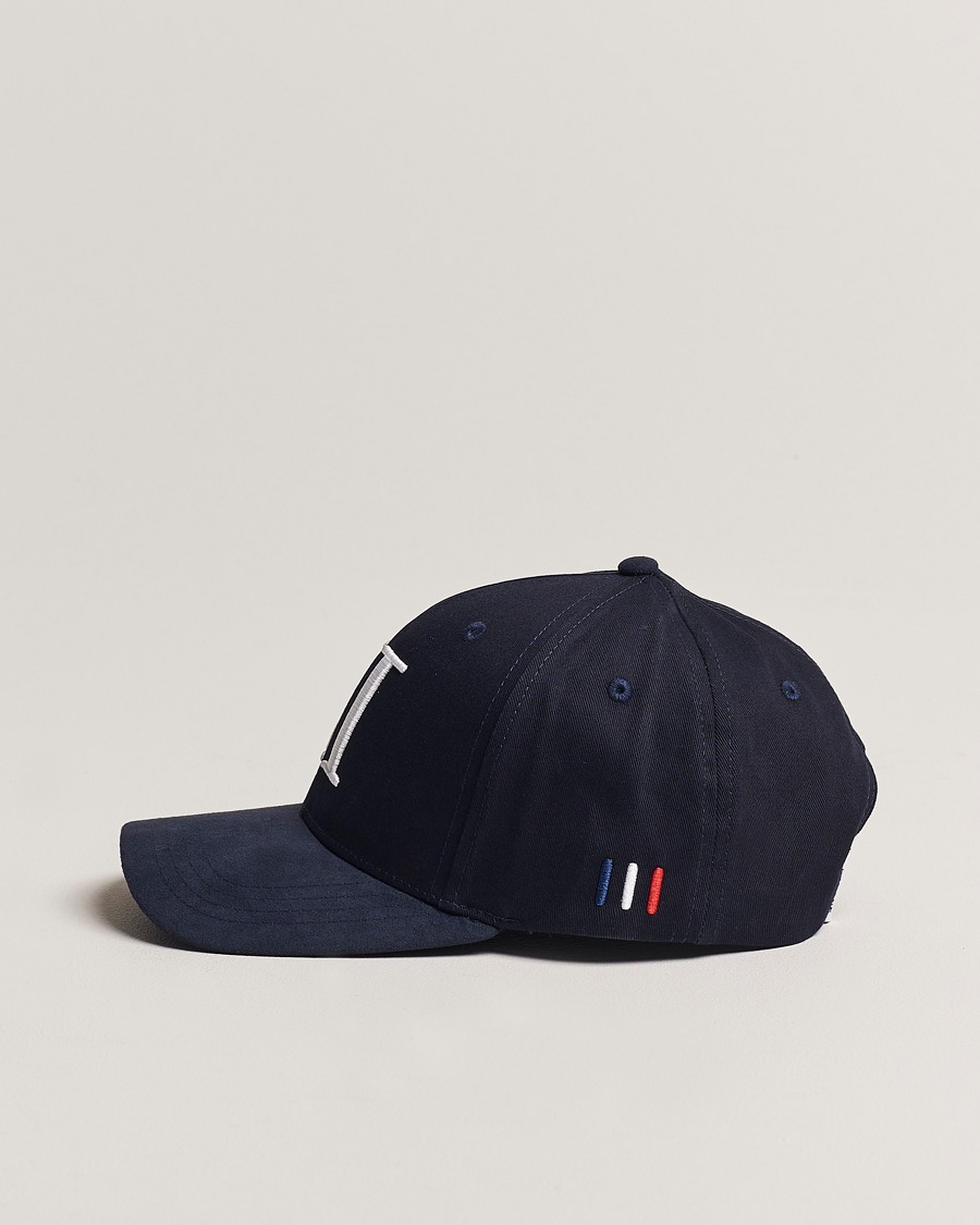 Men | Hats & Caps | LES DEUX | Baseball Cap Suede II Dark Navy