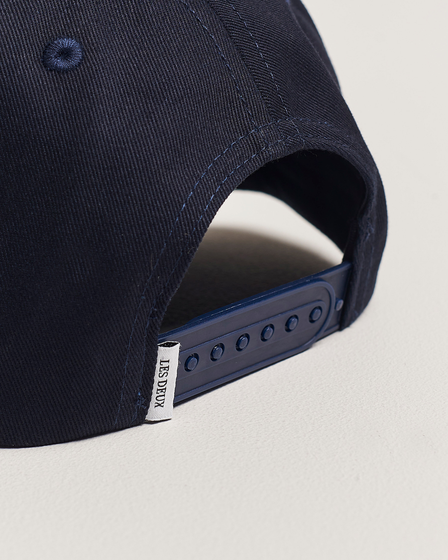 Men | Hats & Caps | LES DEUX | Baseball Cap Suede II Dark Navy