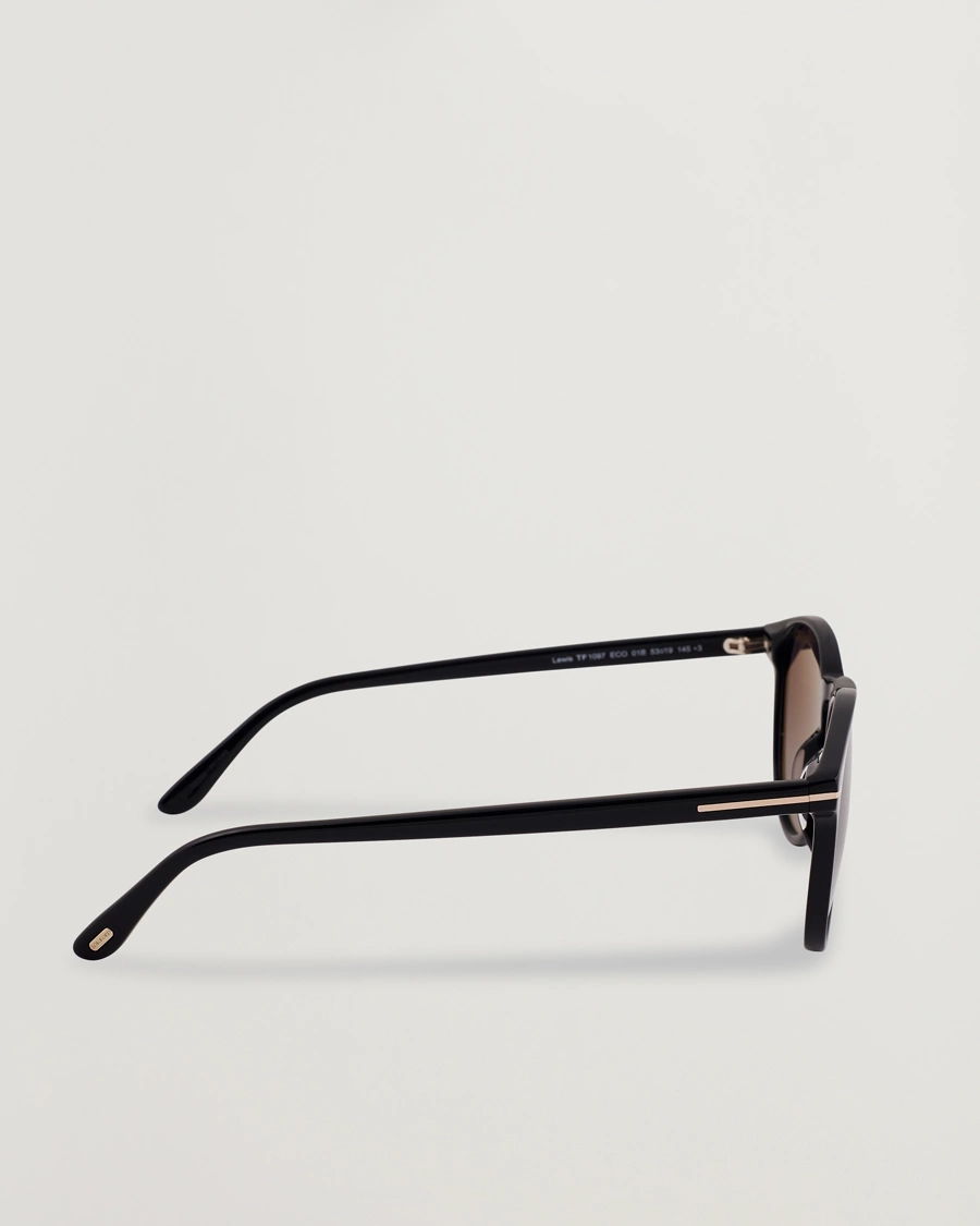 Men | Sunglasses | Tom Ford | Lewis FT1097 Sunglasses Black/Smoke