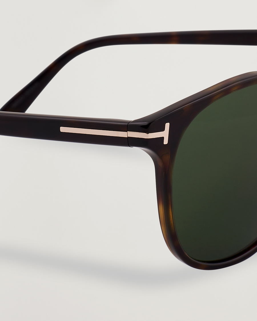 Men | Sunglasses | Tom Ford | Lewis FT1097 Sunglasses Dark Havana/Green