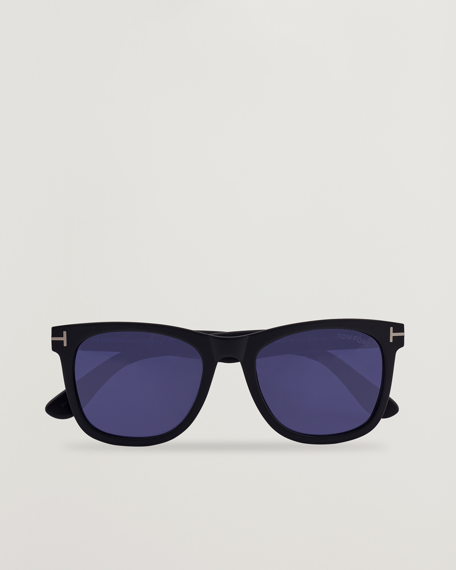 Men | Sunglasses | Tom Ford | Kevyn FT1099 Sunglasses Black/Blue