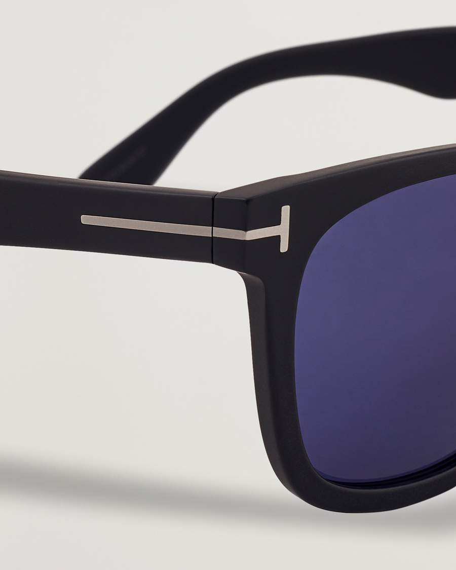 Men | Sunglasses | Tom Ford | Kevyn FT1099 Sunglasses Black/Blue