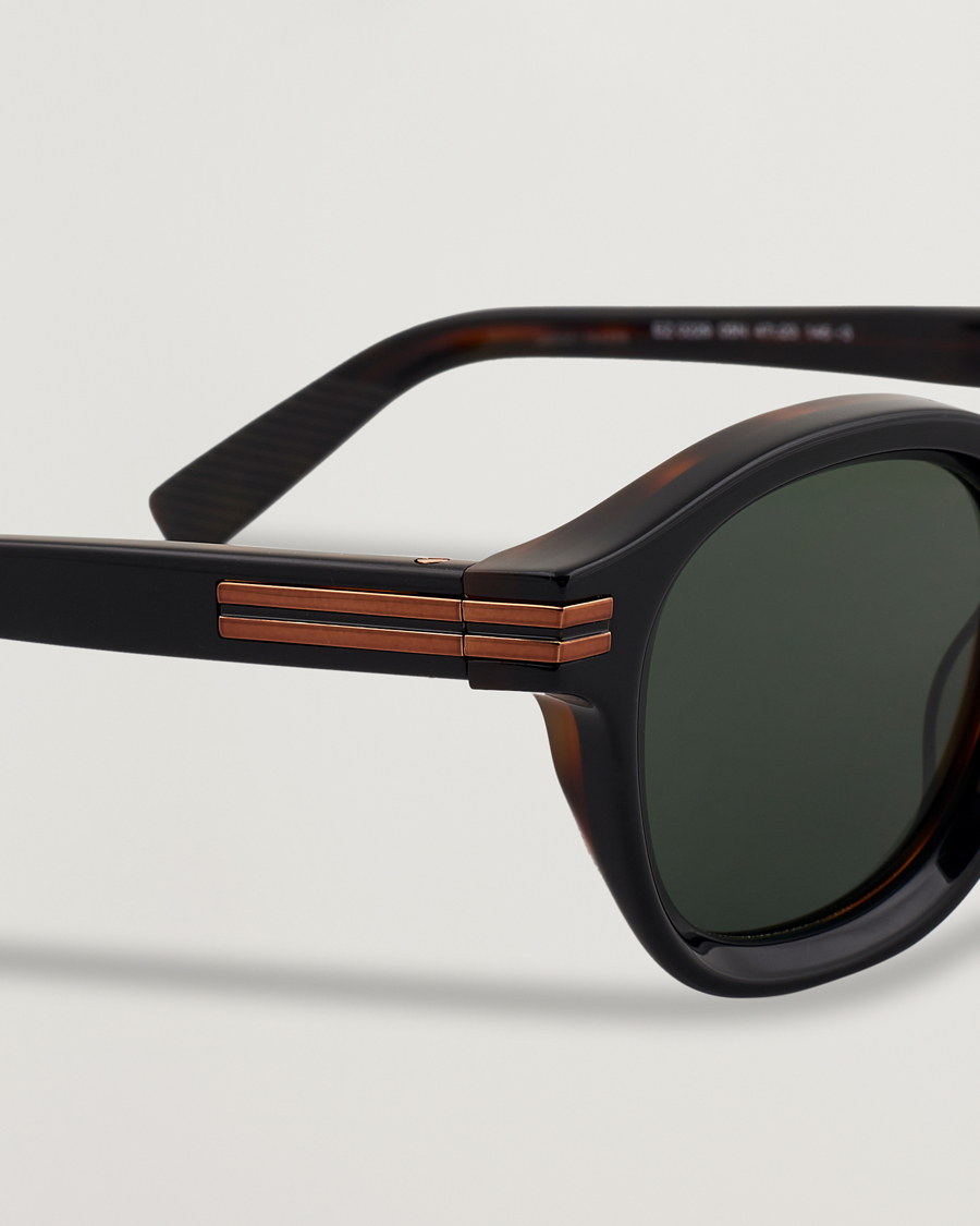 Men | Sunglasses | Zegna | EZ0229 Sunglasses Black/Green