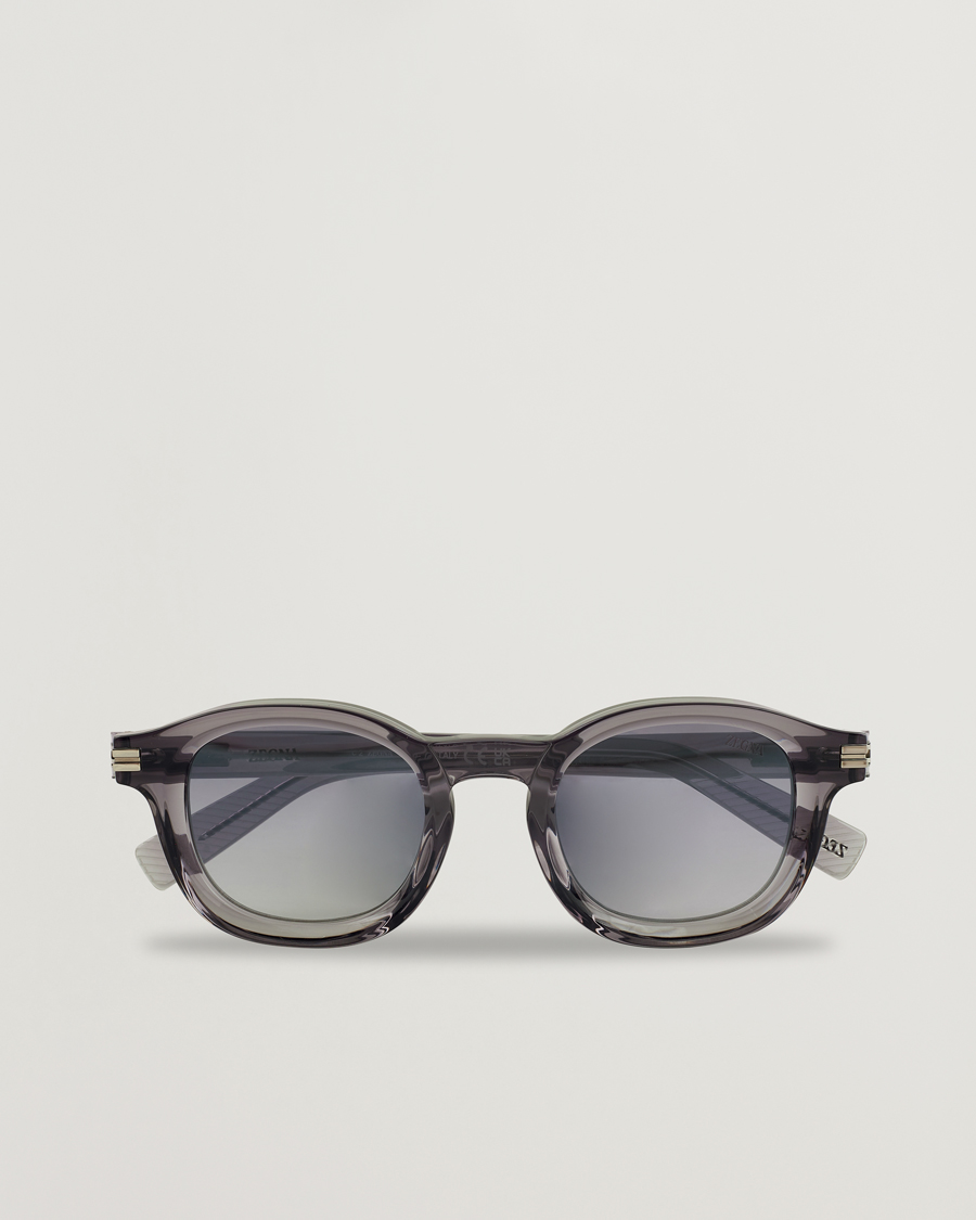 Men | Sunglasses | Zegna | EZ0229 Sunglasses Grey/Smoke