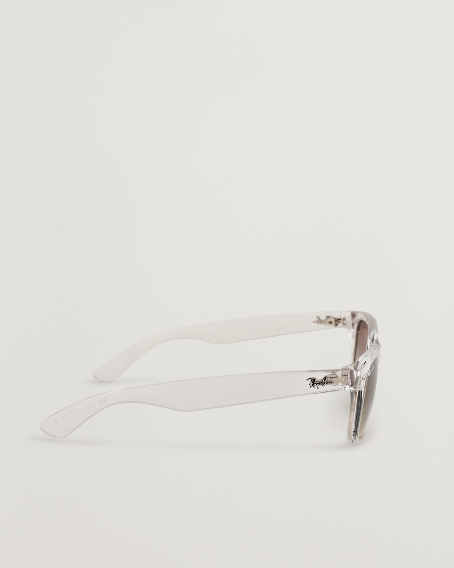 Men | Sunglasses | Ray-Ban | New Wayfarer Sunglasses Transparent