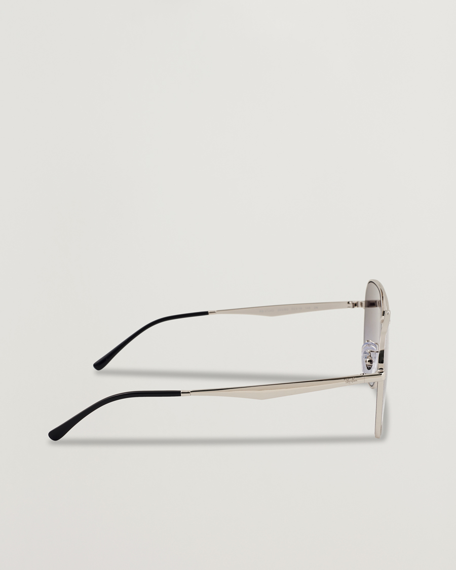 Men | Sunglasses | Ray-Ban | Round Metal Sunglasses Silver