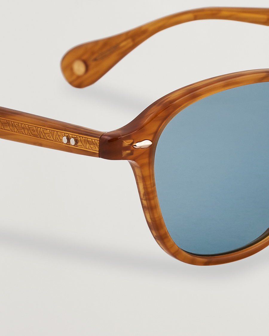 Men | Sunglasses | Garrett Leight | Gilbert 46 Sunglasses Light Brown