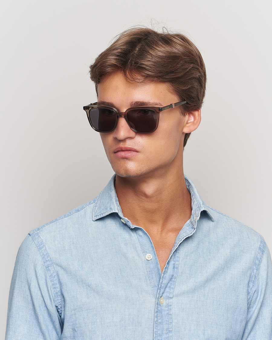 Men | Sunglasses | Gucci | GG1493 Sunglasses Transparent