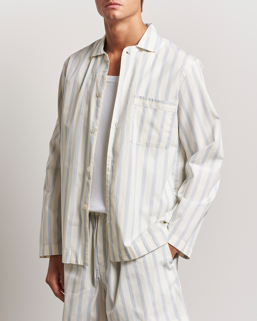 Men | Pyjamas & Robes | Tekla | Poplin Pyjama Shirt Needle Stripes
