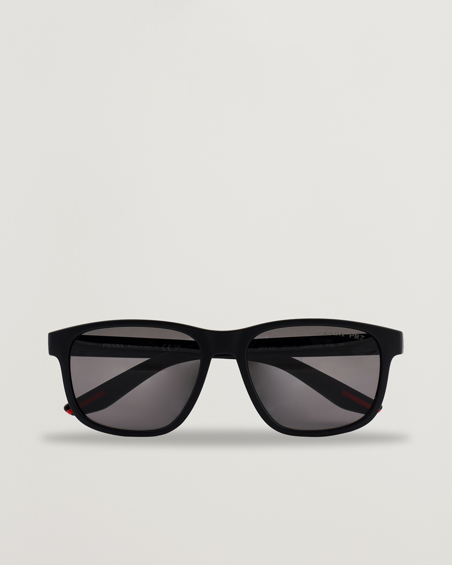 Men | Sunglasses | Prada Linea Rossa | 0PS 06YS Polarized Sunglasses Black
