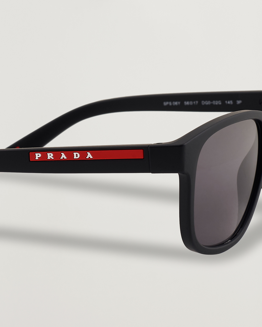 Men | Sunglasses | Prada Linea Rossa | 0PS 06YS Polarized Sunglasses Black