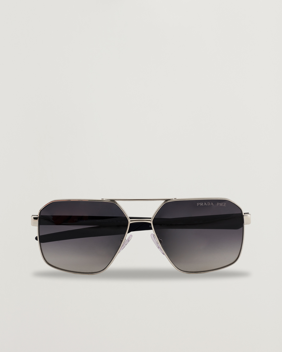 Men | Sunglasses | Prada Linea Rossa | 0PS 55WS Silver
