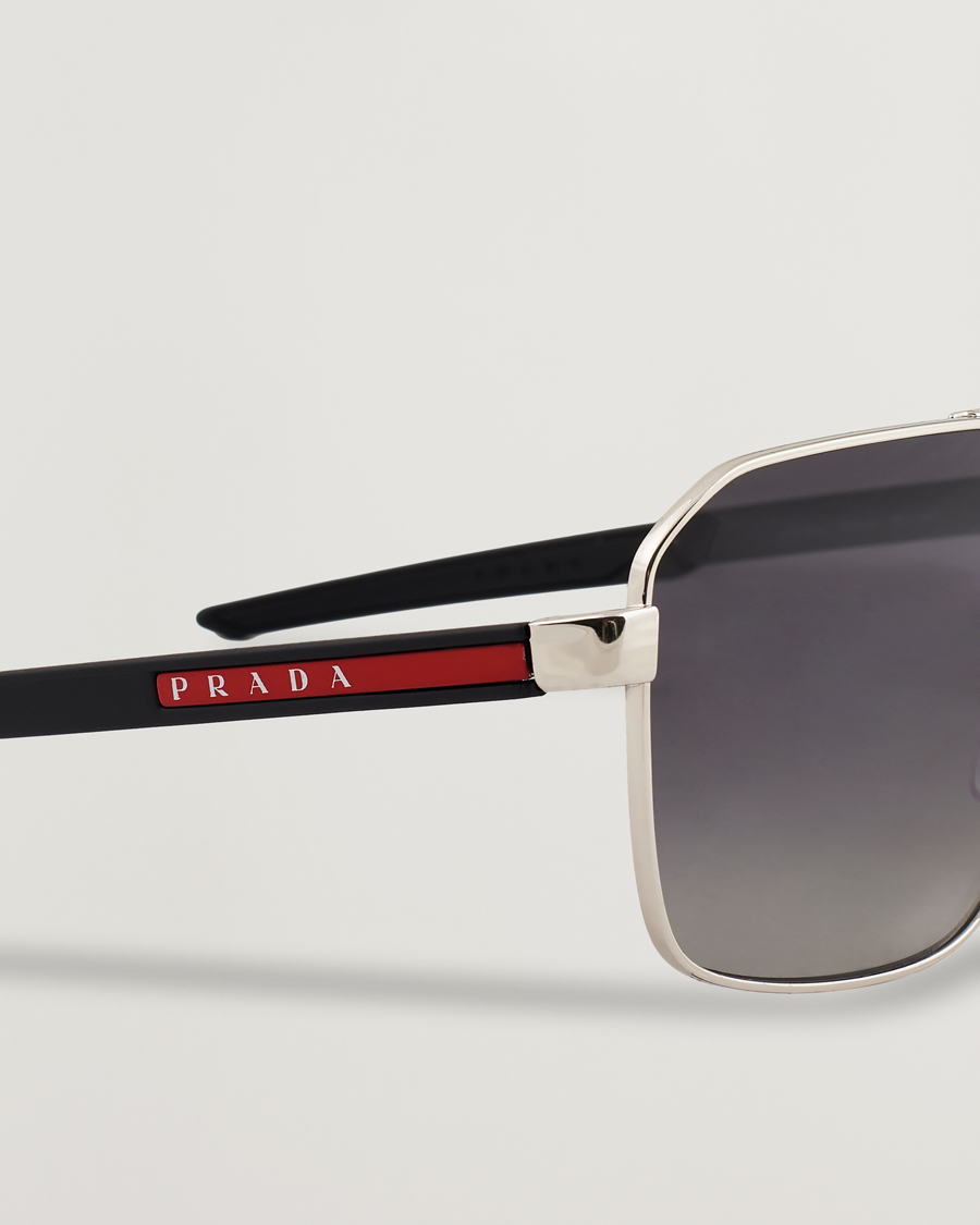 Men | Sunglasses | Prada Linea Rossa | 0PS 55WS Silver