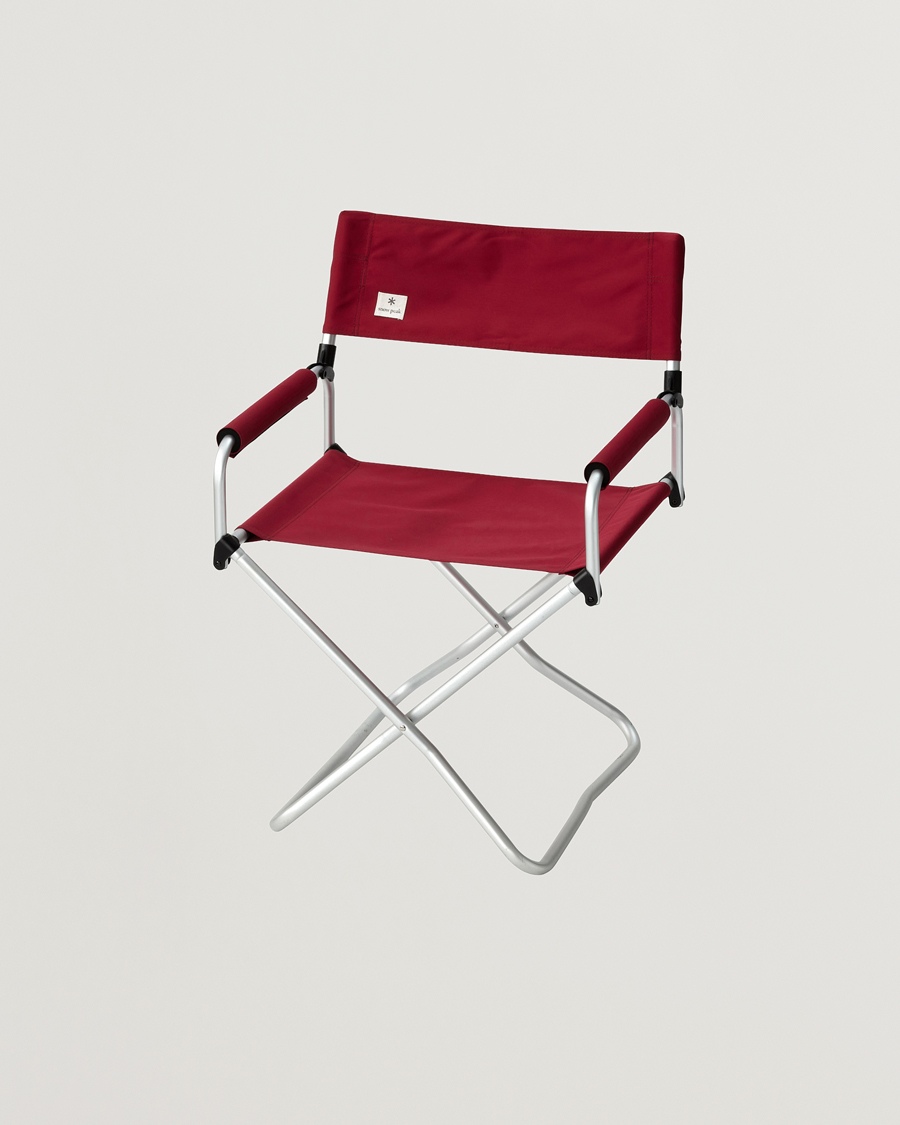 Men | Outdoor living | Snow Peak | Folding Chair Red