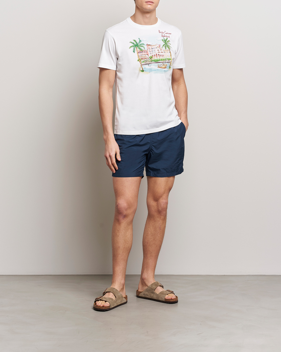 Men | Swimwear | MC2 Saint Barth | Pantone Swim Shorts 61 Navy