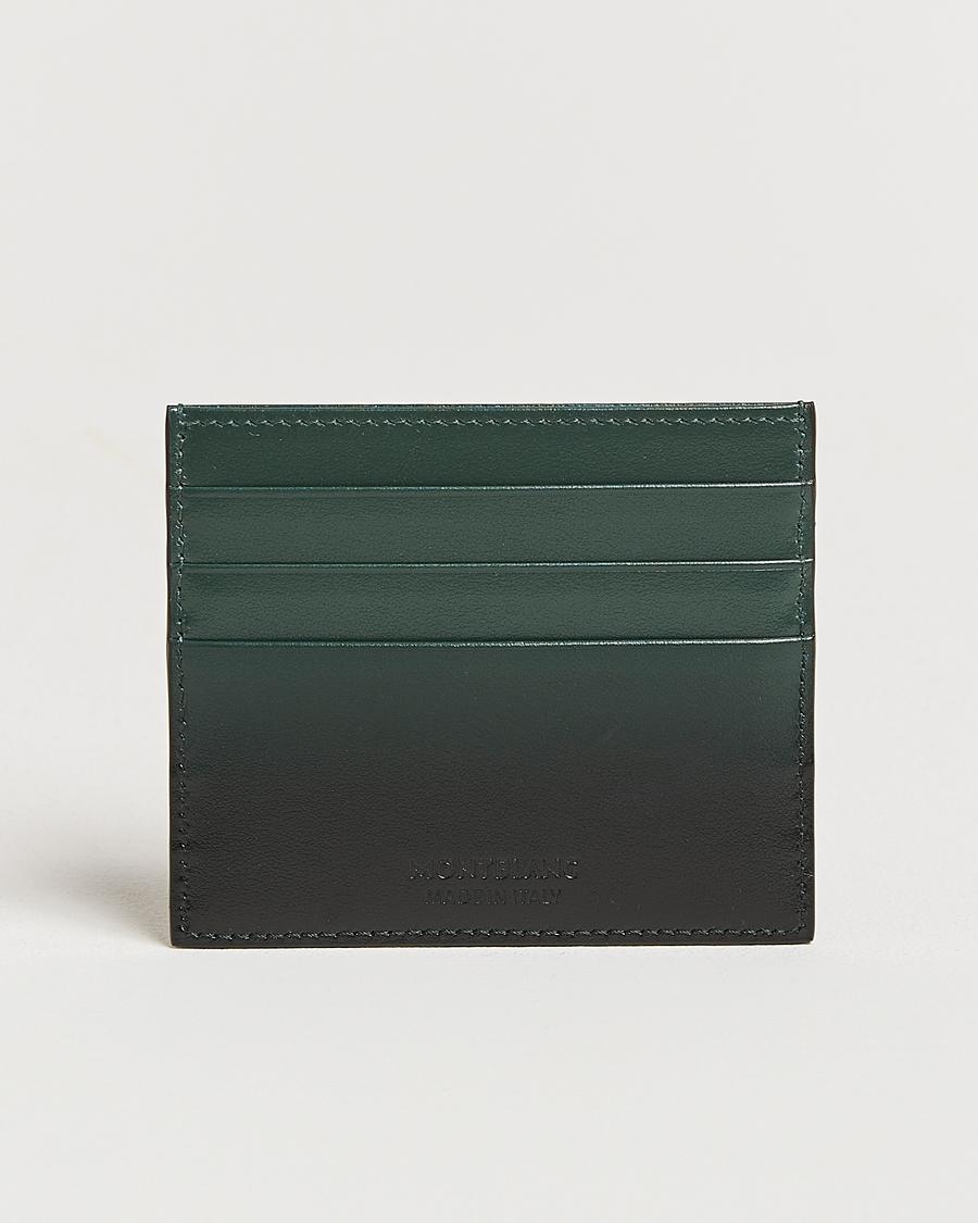 Men | Wallets | Montblanc | Meisterstück Card Holder 6cc Sfumato British Green