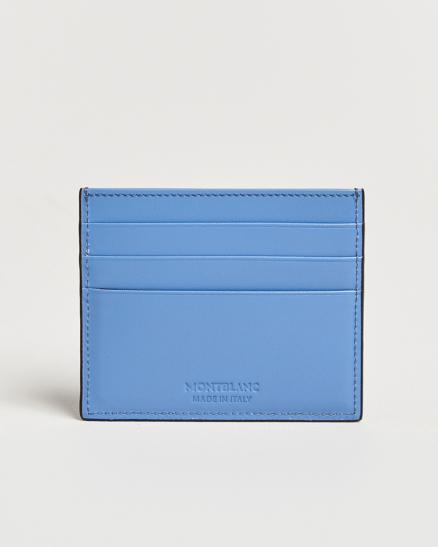 Men | Wallets | Montblanc | Meisterstück Card Holder 6cc Dusty Blue