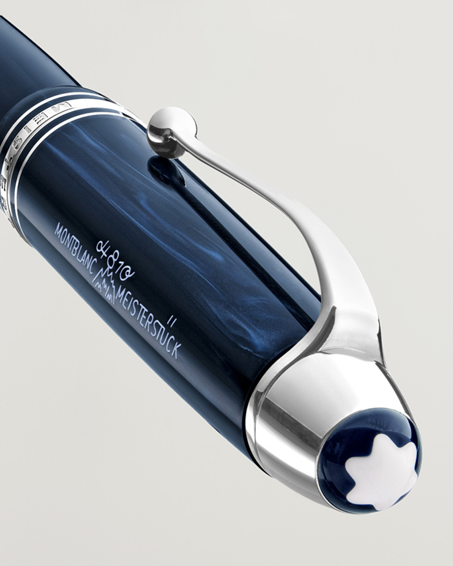 Men | Pens | Montblanc | Meisterstück Precious Resin FP LeGrand F Blue