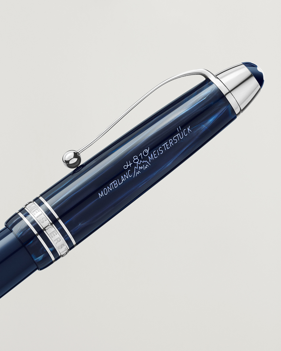 Men | Pens | Montblanc | Meisterstück Precious Resin FP LeGrand F Blue