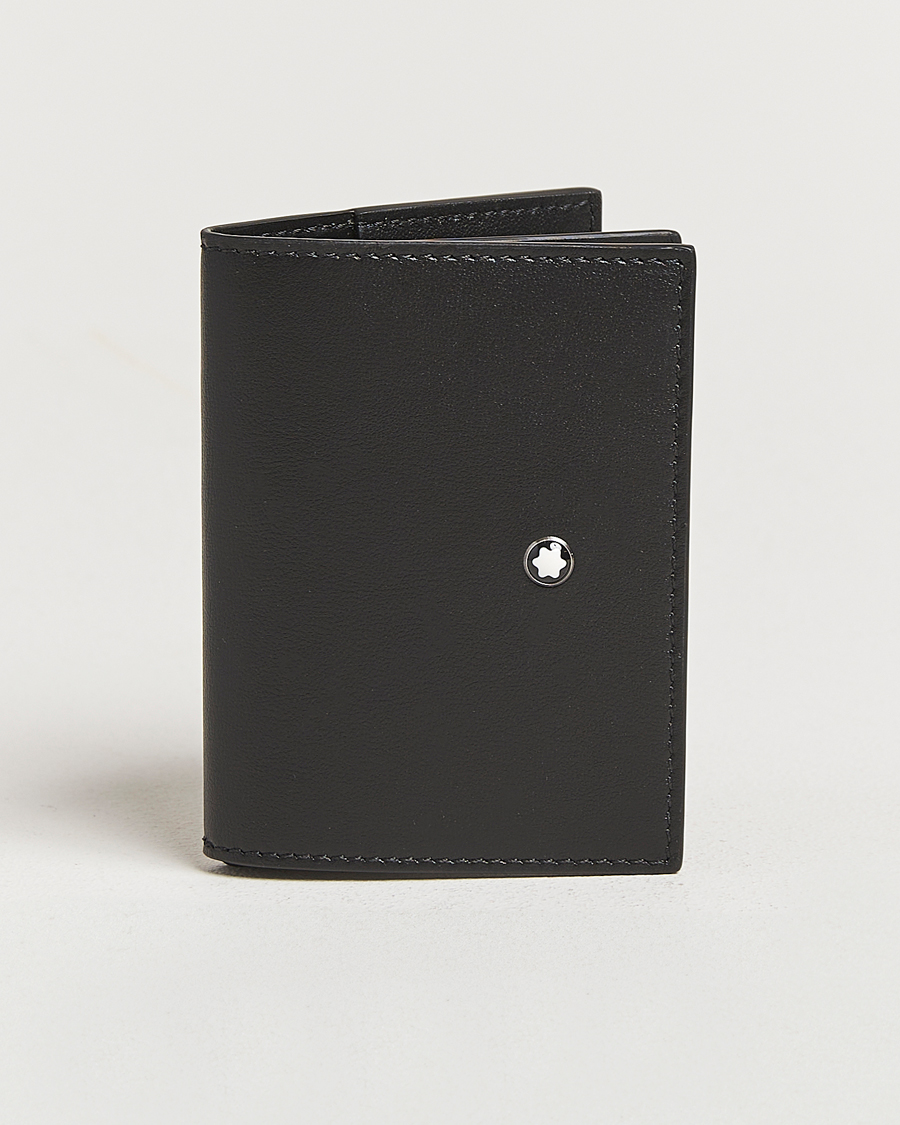 Men | Wallets | Montblanc | Soft Trio Card Holder 4cc Black