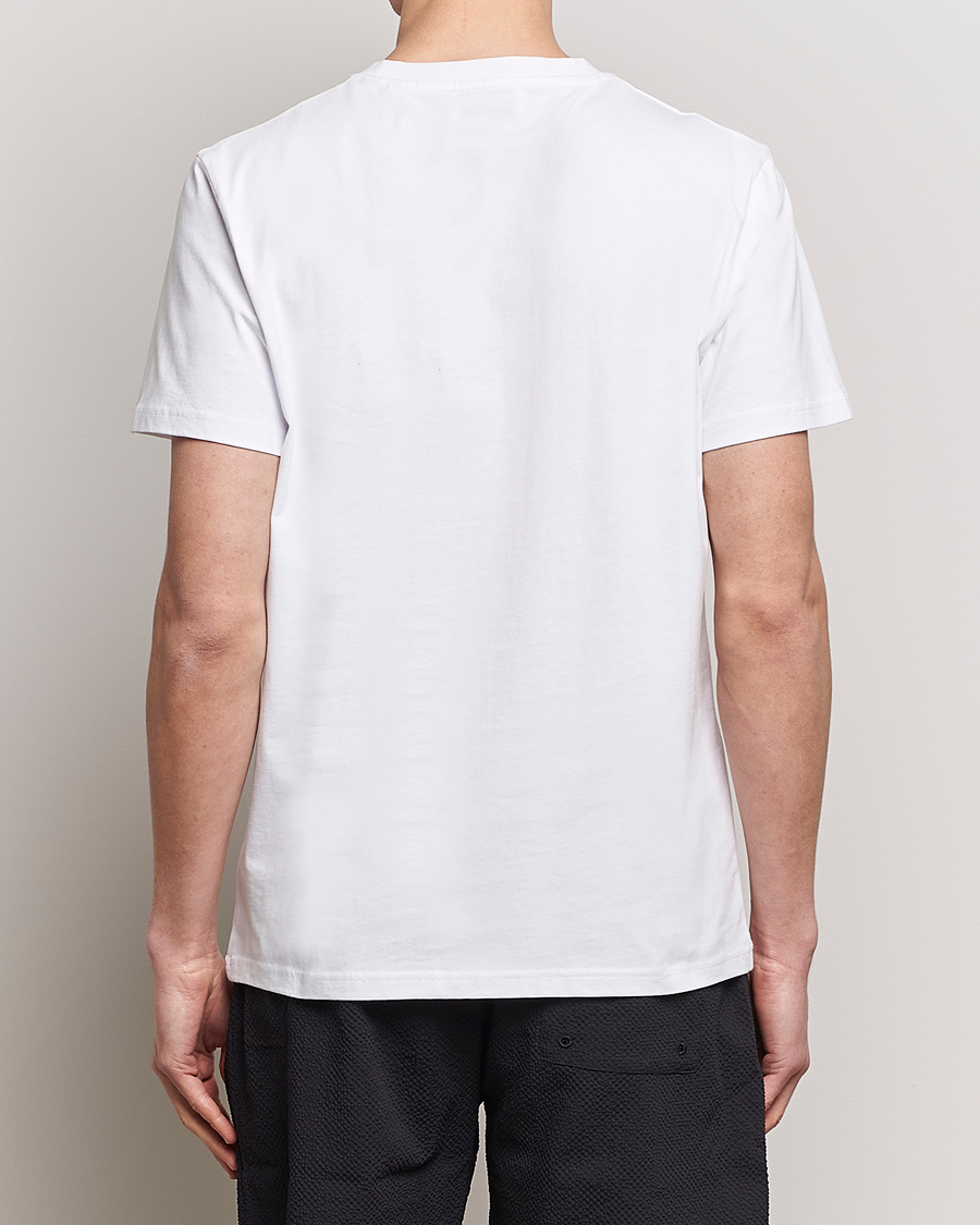Men | T-Shirts | LES DEUX | Charles Logo T-Shirt Wihte