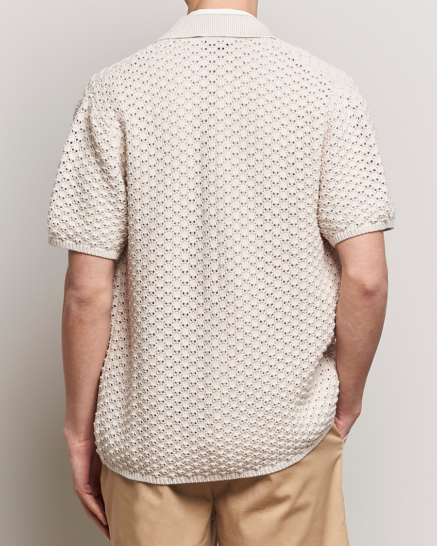 Men | Shirts | LES DEUX | Gideon Knitted Shirt Ivory