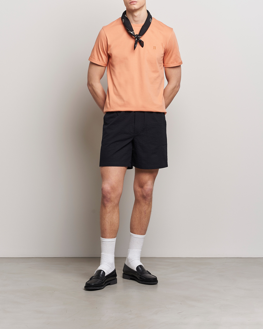 Men | T-Shirts | LES DEUX | Nørregaard Cotton T-Shirt Baked Papaya Orange