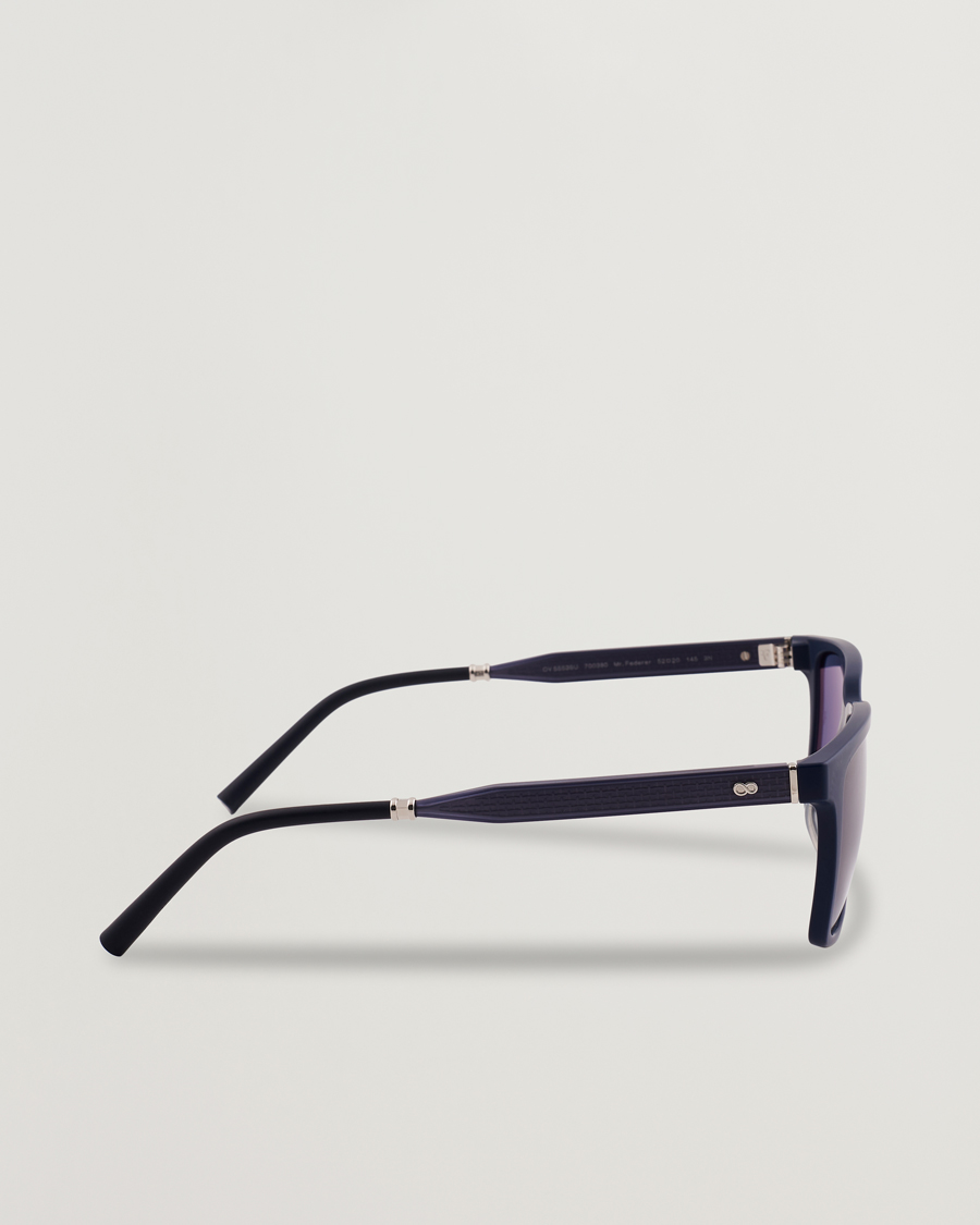 Men | Sunglasses | Oliver Peoples | Mr. Federer Sunglasses Matte Blue Ash