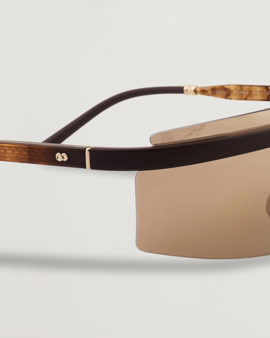 Men | Sunglasses | Oliver Peoples | R-4 Sunglasses Matte Umber