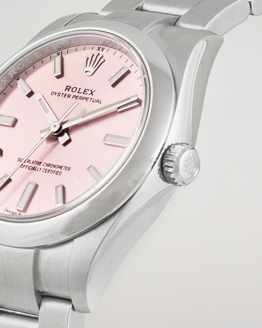 Men | Rolex Pre-Owned Oyster Perpetual 124200 Silver | Rolex Pre-Owned | Oyster Perpetual 124200 Silver