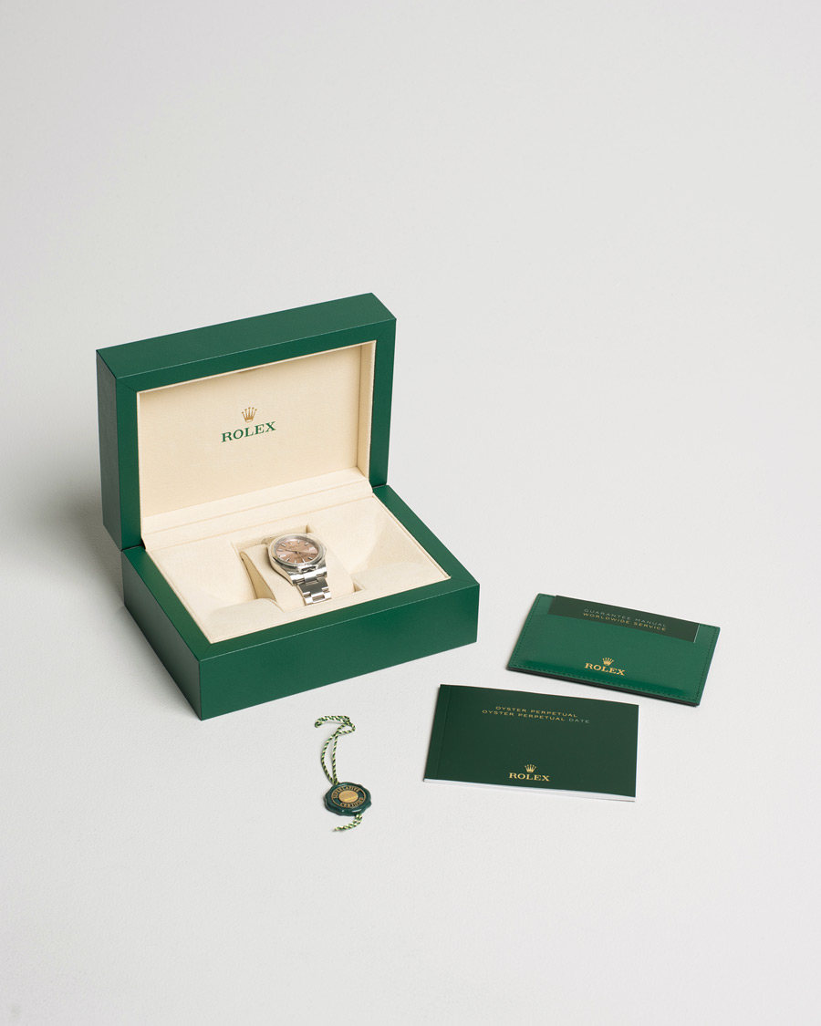Men | Rolex Pre-Owned Oyster Perpetual 124200 Silver | Rolex Pre-Owned | Oyster Perpetual 124200 Silver