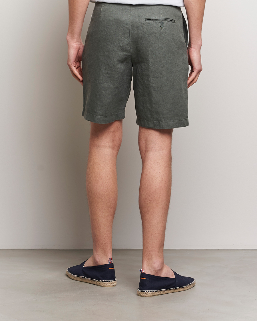 Men | Shorts | Orlebar Brown | Norwich Linen Shorts Light Kombu